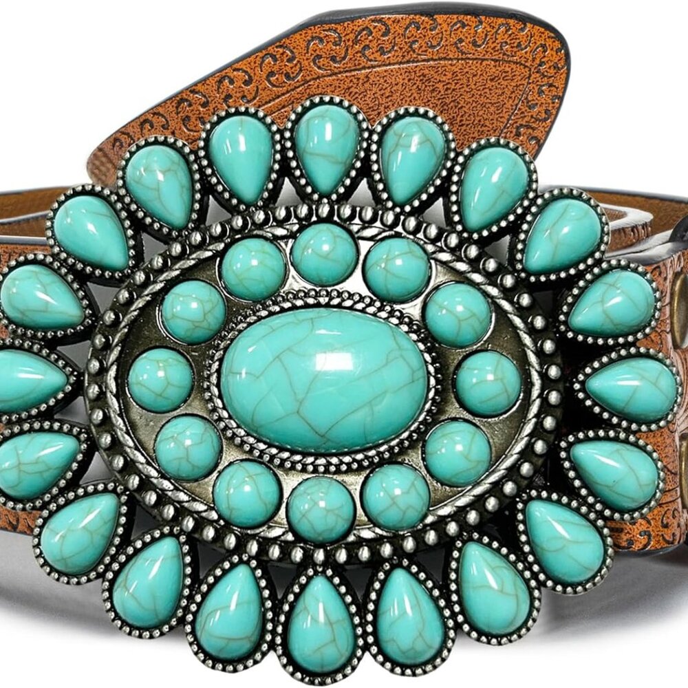 Western Belts for Women Men-Cowgirl-Cowboy-Country-Belt